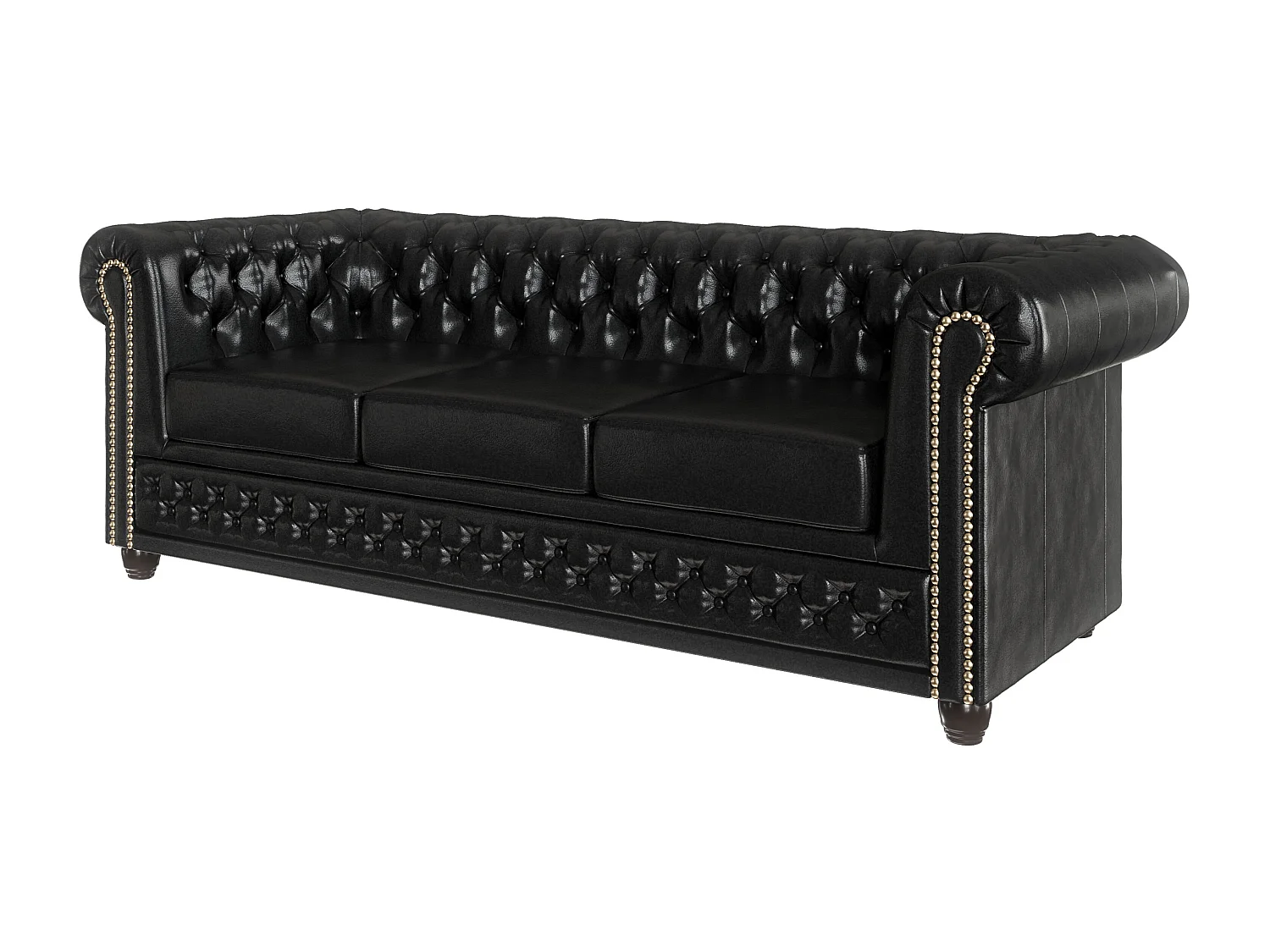 Rex 3-Sitzer Chesterfield Sofa
