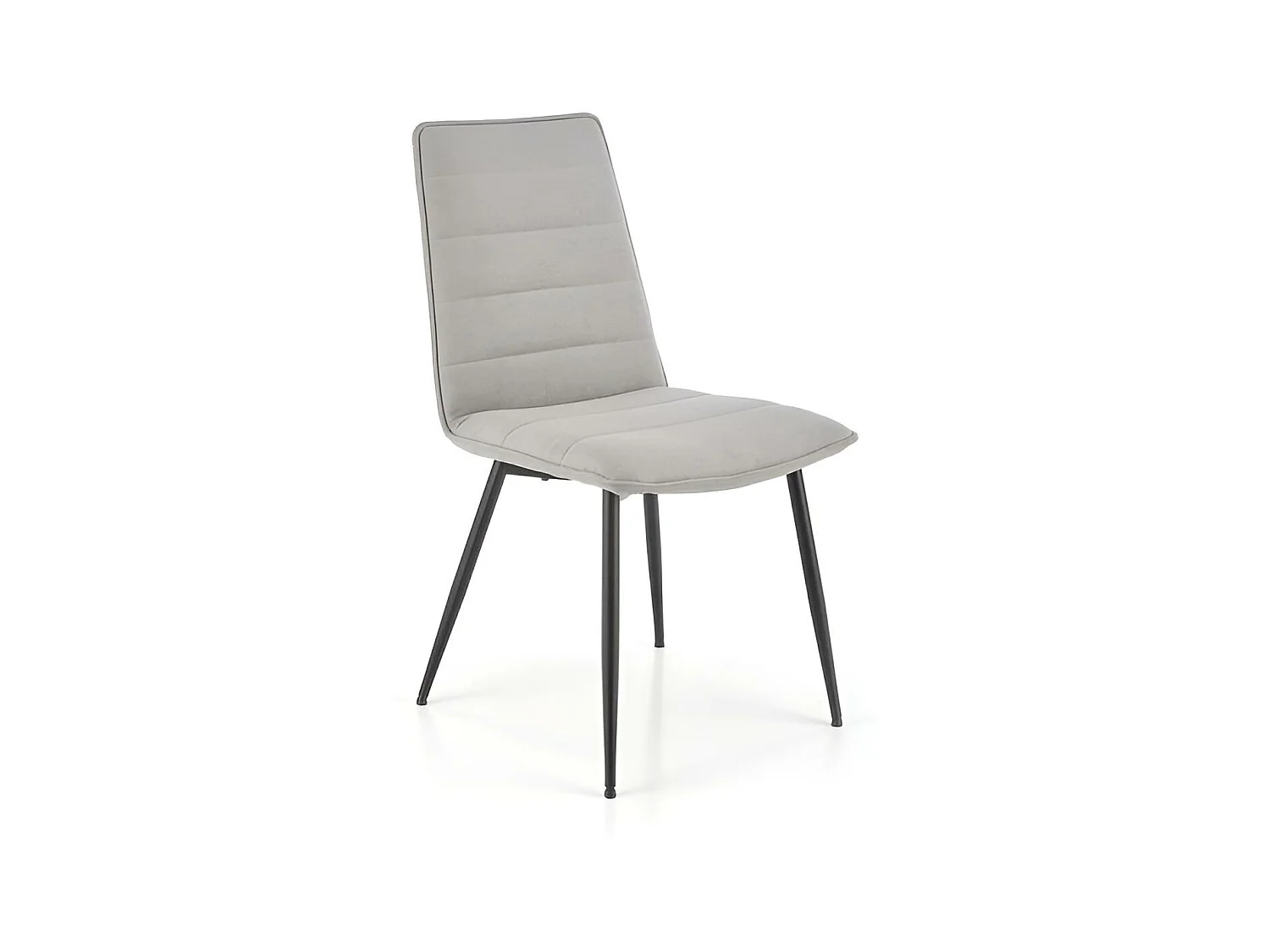 Chaise G493/Revêtement en tissu/Gris