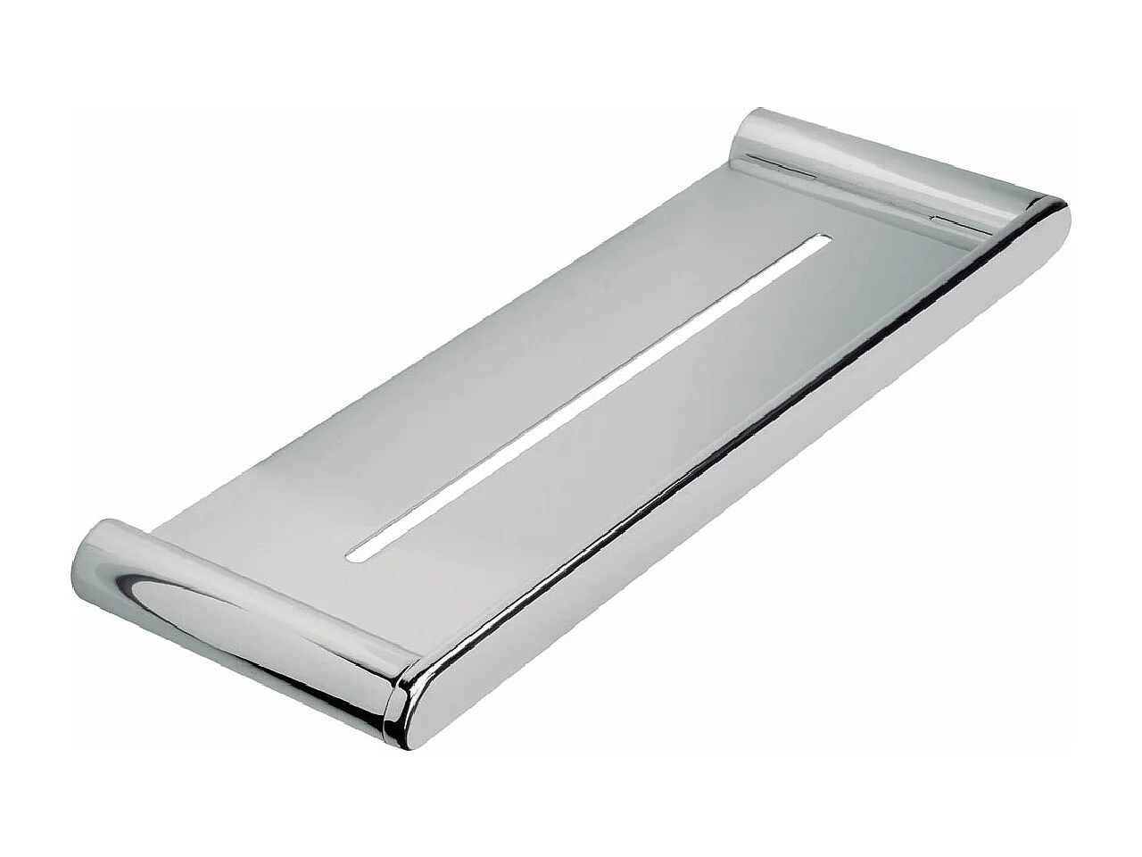 Étagère murale en finition chromé