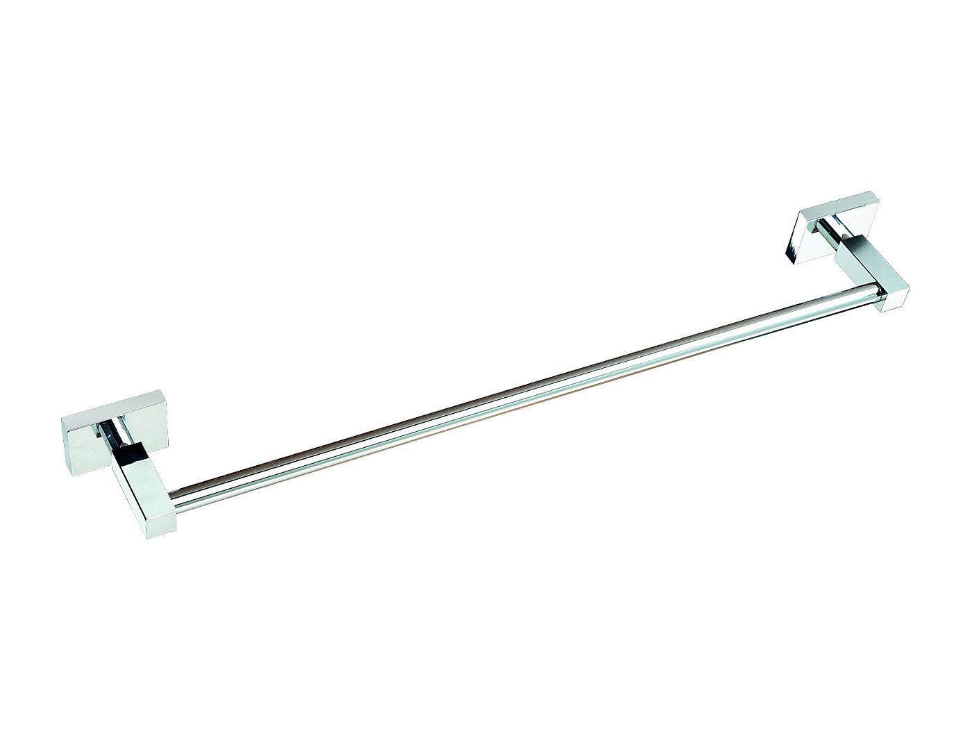 Chrome Porte-serviettes Pivotant Chromé En Acier Inoxydable Avec 2 Barres Pivotantes 76028955