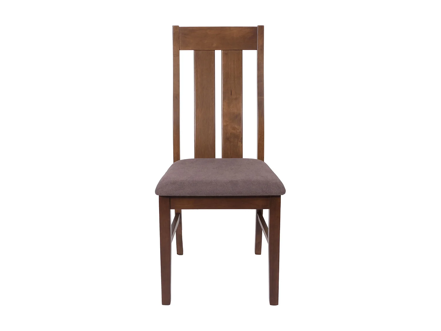 Set 2x sedie sala pranzo soggiorno MCW-M58 100x46x45cm 150kg tessuto legno scuro tortora