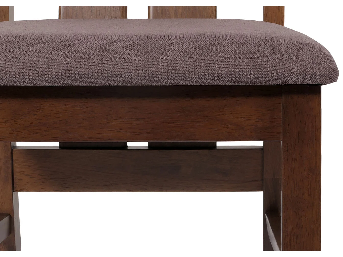 Eetkamerstoel MCW-M58 (set van 2),  donker frame, taupe