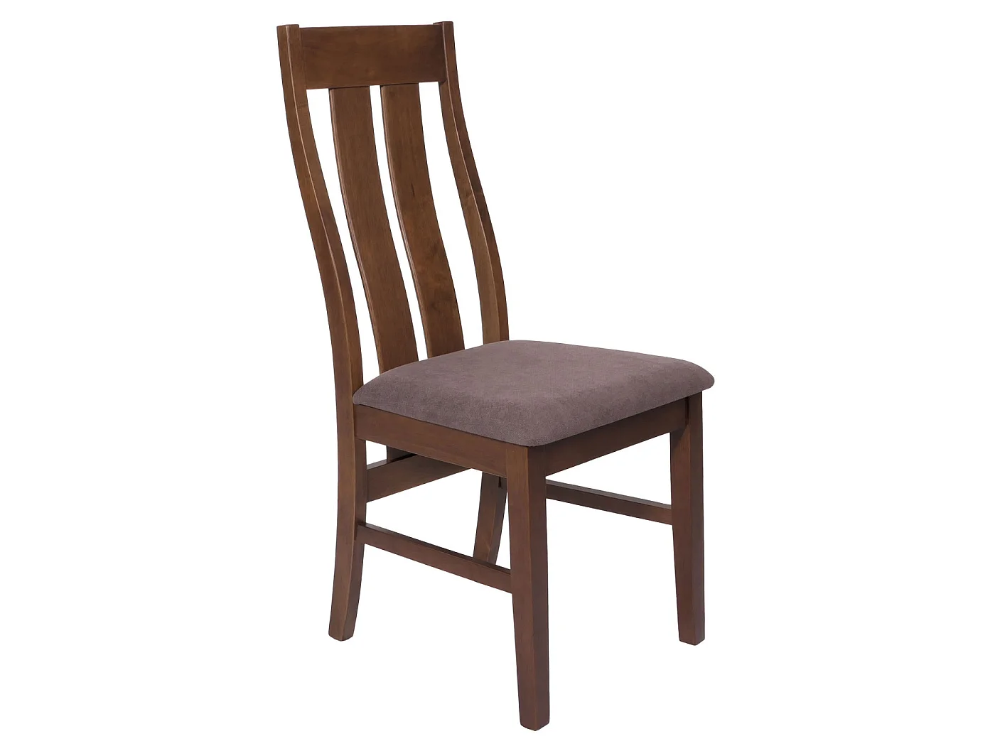 Eetkamerstoel MCW-M58 (set van 2),  donker frame, taupe