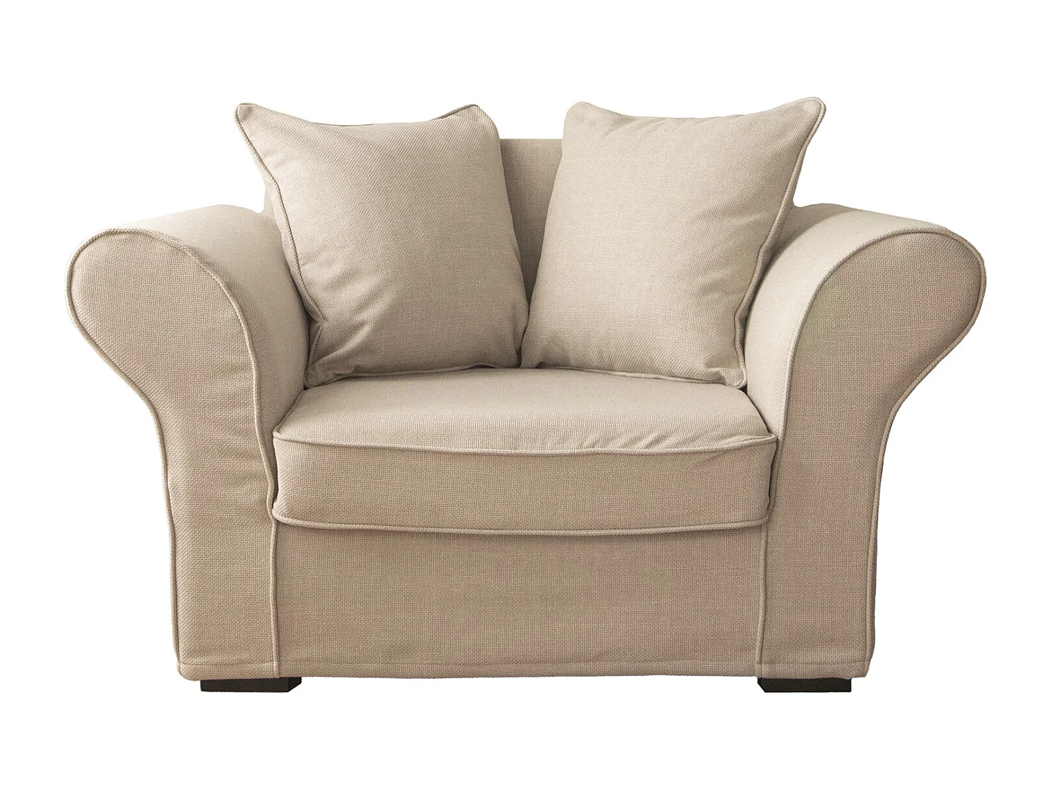 Fauteuil love seat beige OSCAR - HAPPY GARDEN