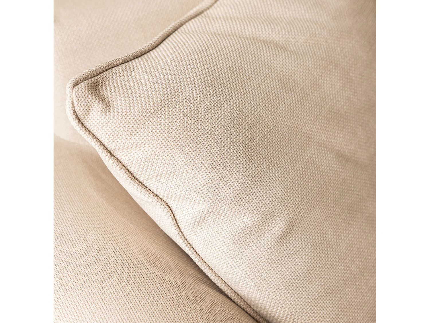 Canapé 3 places convertible beige OSCAR - HAPPY GARDEN