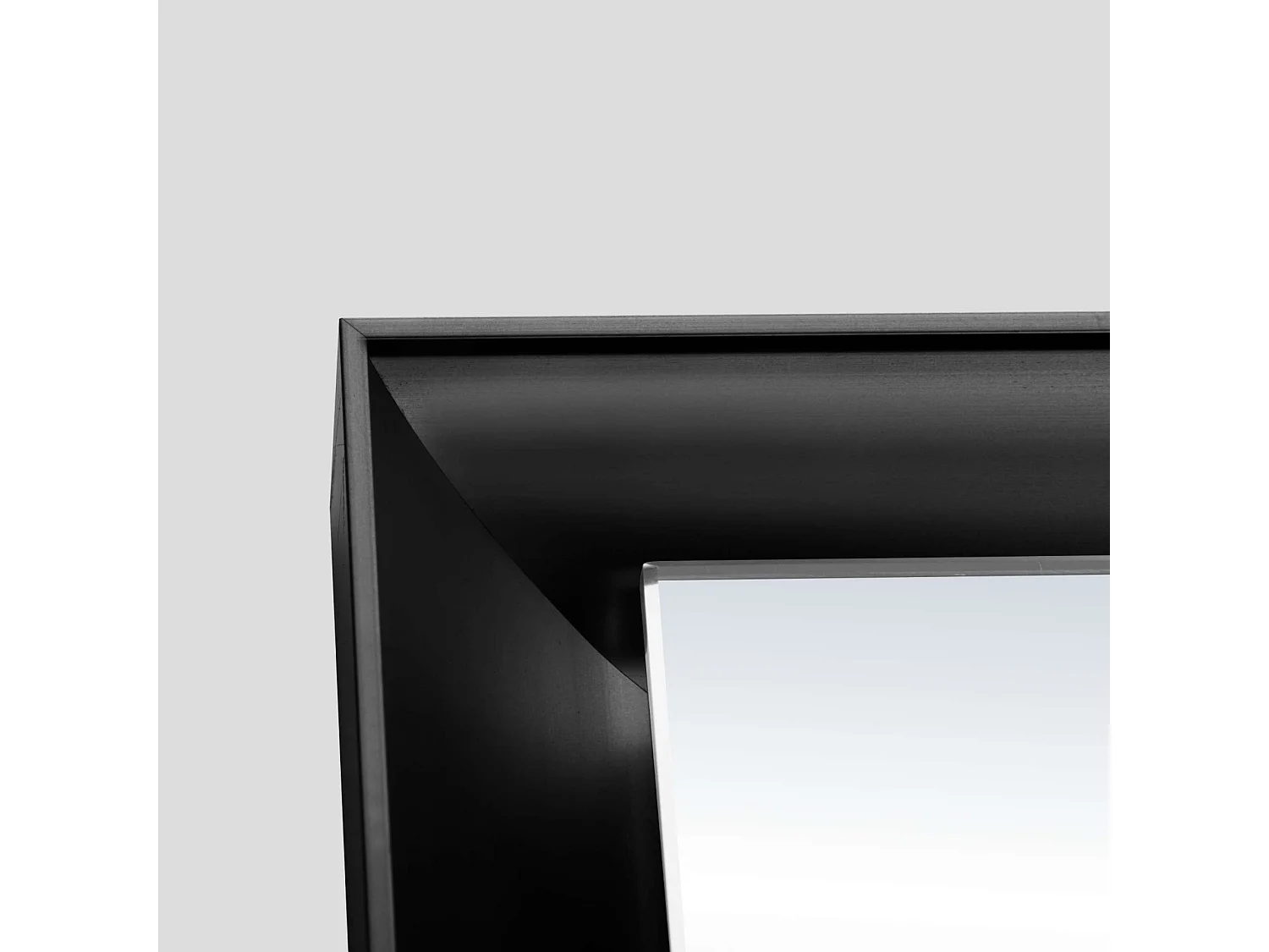 Miroir Salle de Bain CALIFORNIA - 100x80cm - Noir Mat - T° Led Variable - Tactiles On/Off & Anti-Buée - LEDIMEX