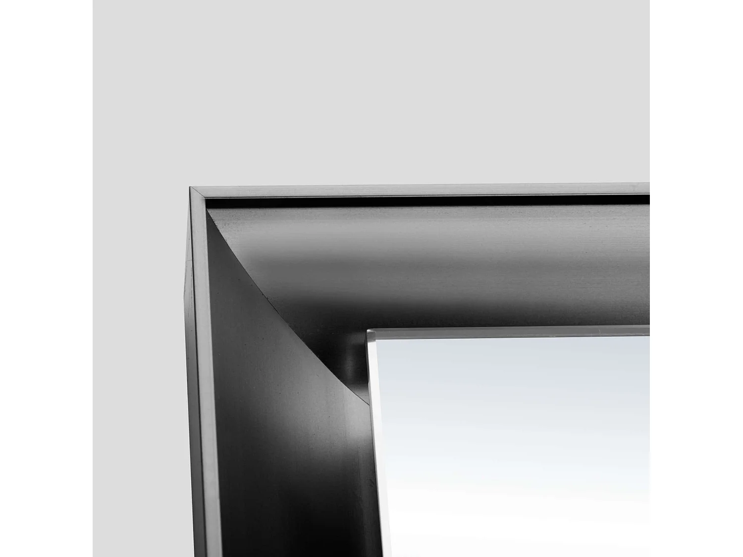 Miroir Salle de Bain CALIFORNIA - 120x80cm - Noir BGM - T° Led Variable - Tactiles On/Off & Anti-Buée - LEDIMEX