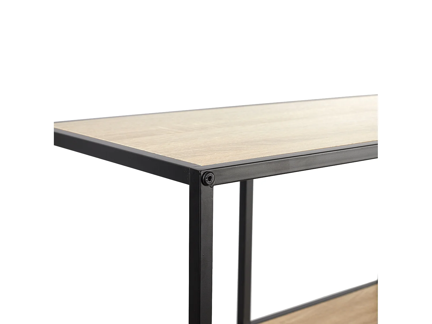 Rangement Modulable 9 Cases Loka Marron, Noir