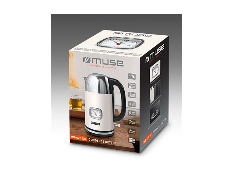 Bouilloire MUSE MS-020SC