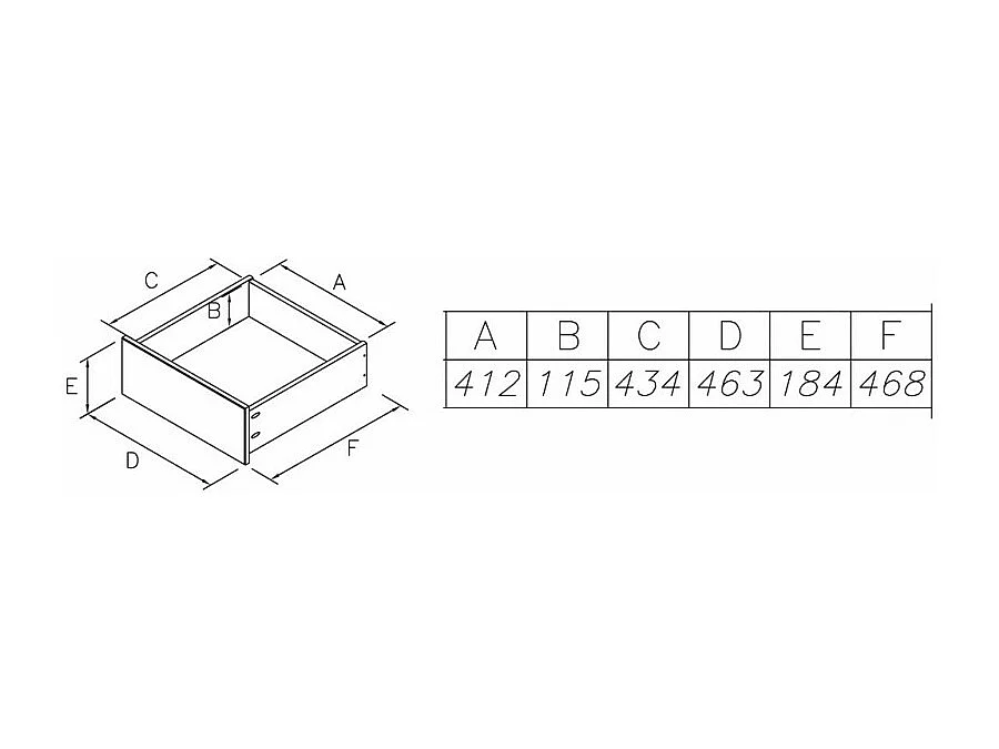Armoire Penderie Pin Miel 2 Portes 2 Tiroirs 6 Niches L 114.5 H 195 P 54 cm