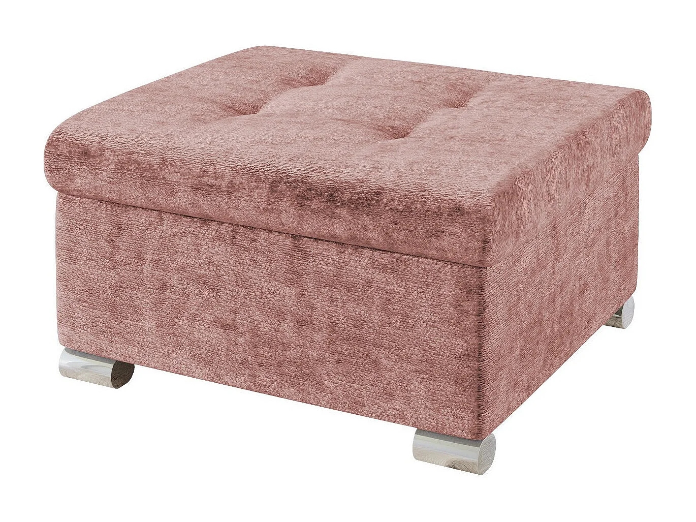 Puf Comfivo 115, Rosa, 41x68x70cm, Tapiz, Patas: Plástico