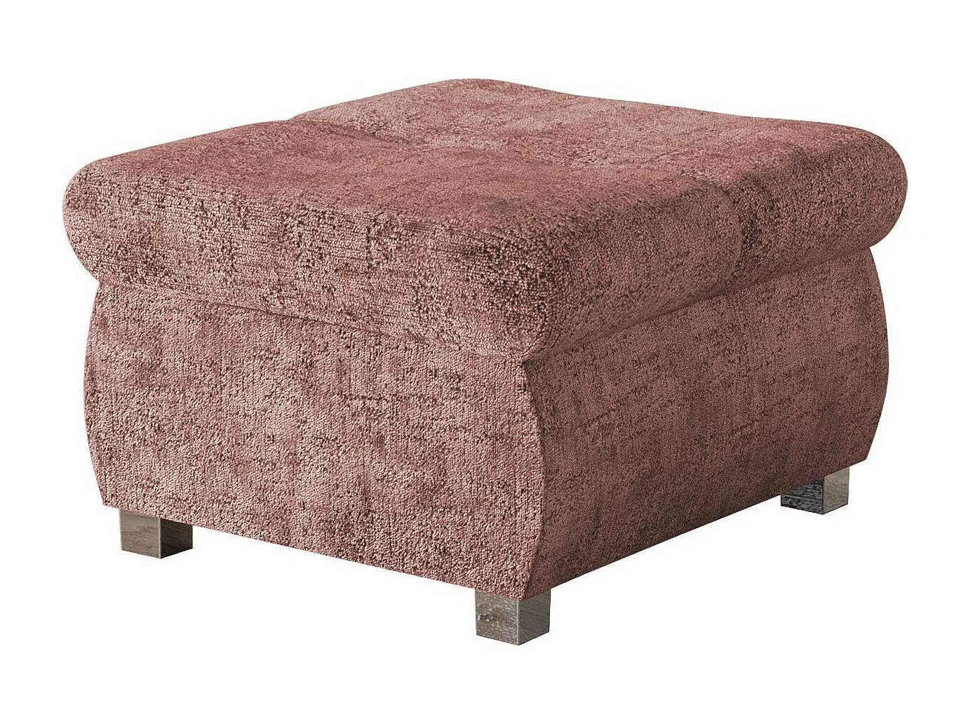 Pufe Comfivo 122, Rosé, Tecido, 4x6x6cm