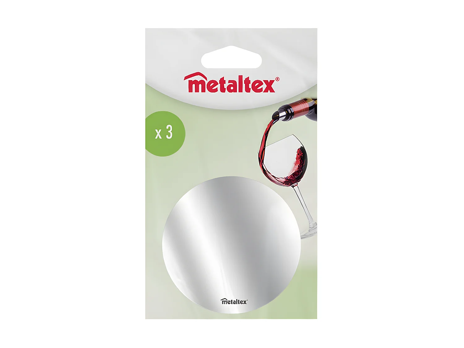 Paquet de 3 feuilles anti-gouttes en aluminium