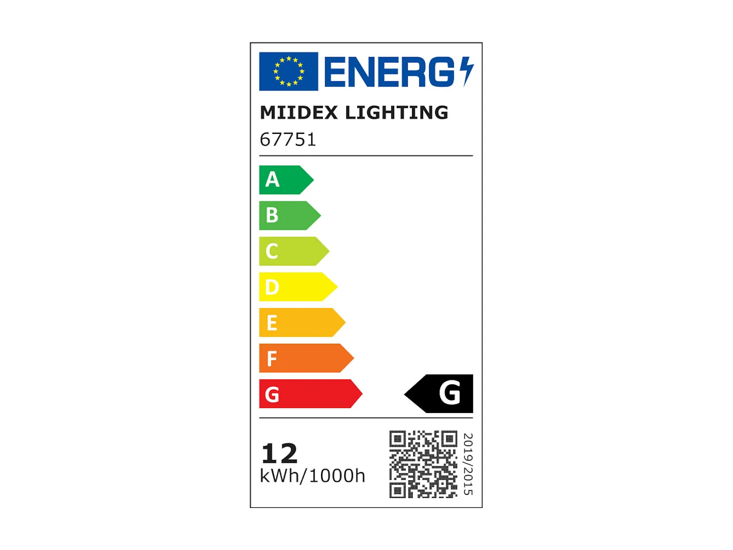 Miidex Applique murale led - rond - gris anthracite 12w - 800 lm - 4000k - ip54 - 67751