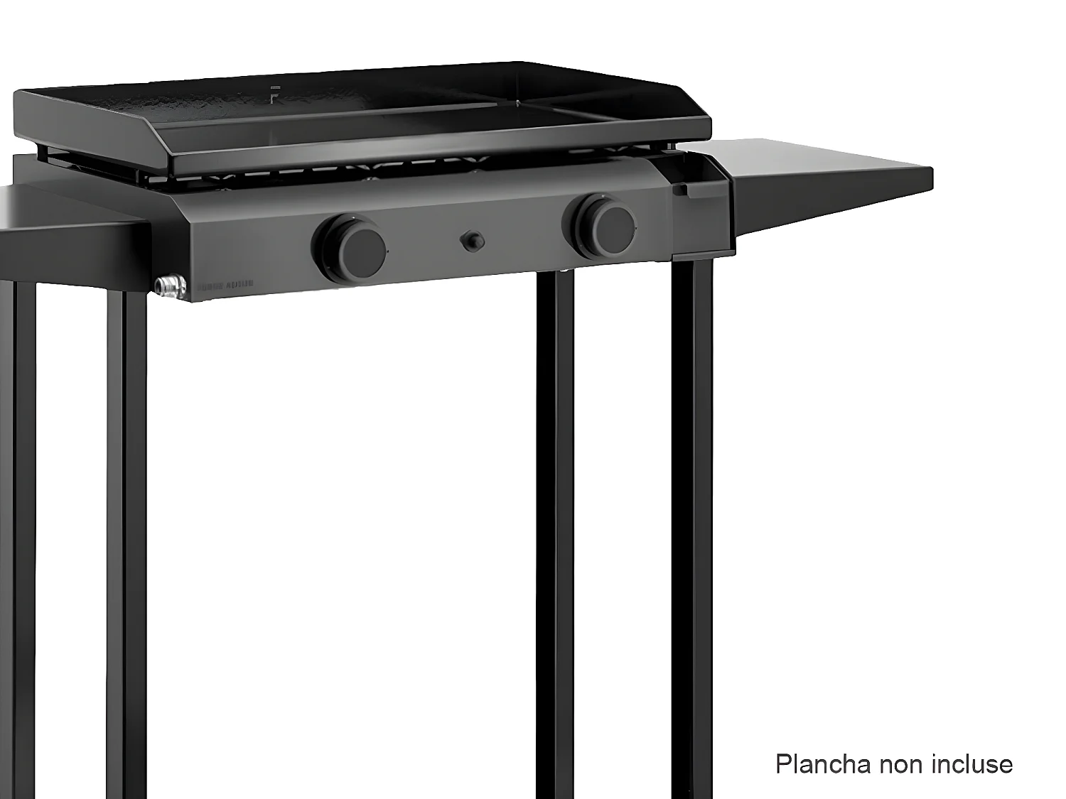 Chariot en acier Base 60 pour plancha - FORGE ADOUR