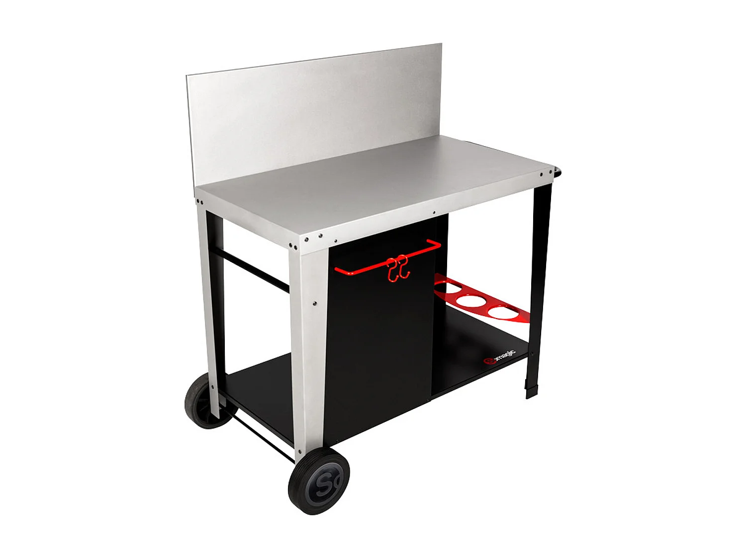 Chariot plancha en métal 90 x 47 cm Salvia - Somagic