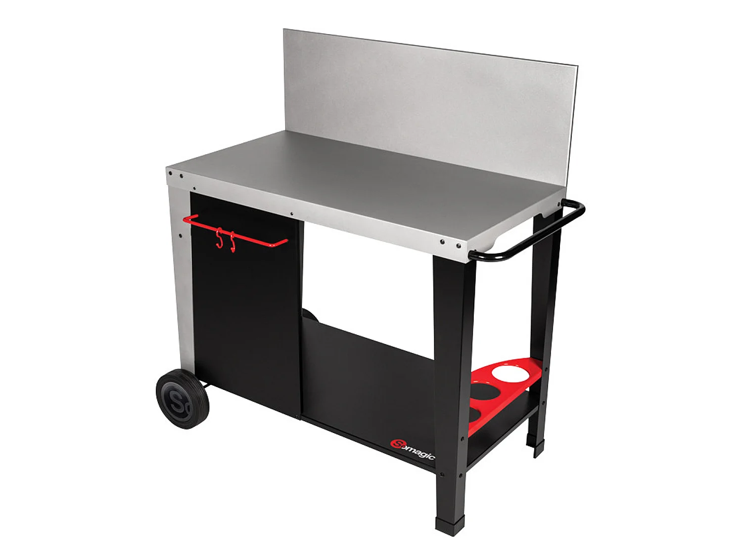 Chariot plancha en métal 90 x 47 cm Salvia - Somagic