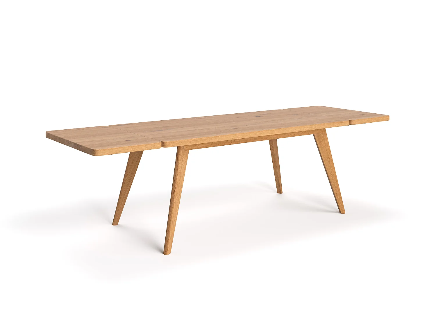 Tisch Grace mit zwei Verlängerungsplatten 50 cm