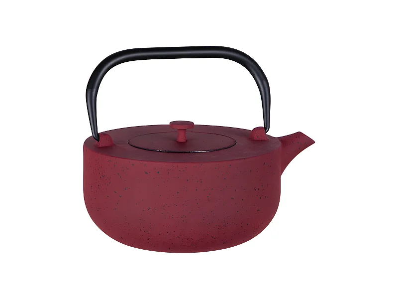 Théière en fonte Fuji 1,2 L rouge