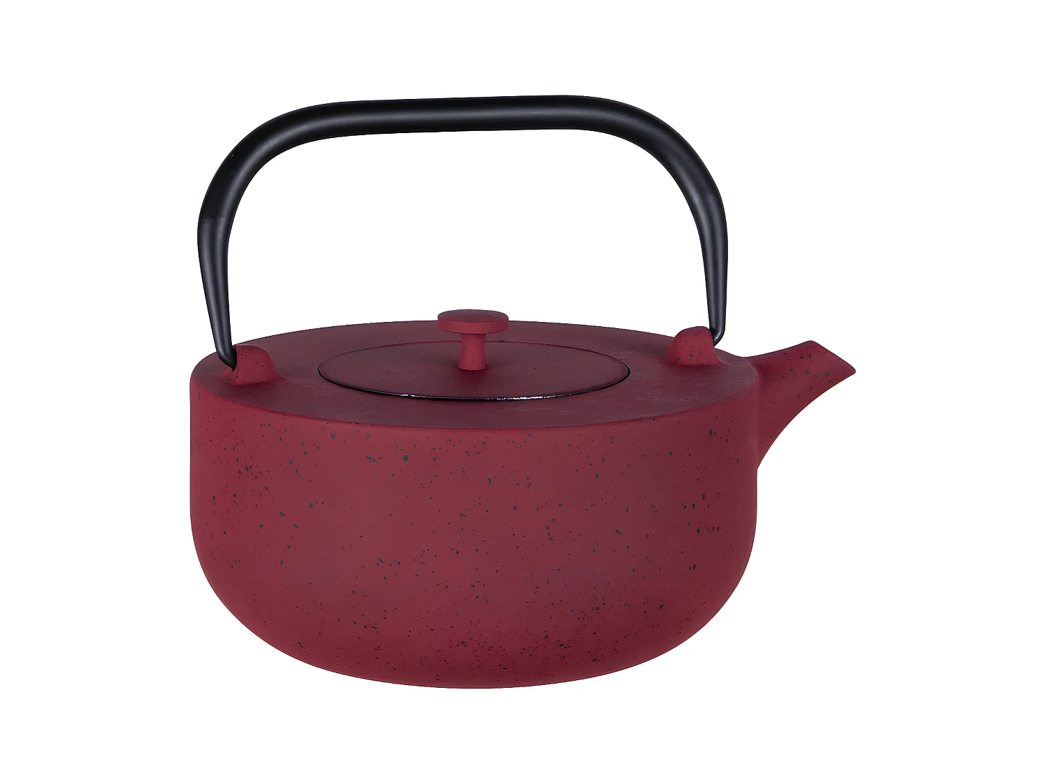 Théière en fonte Fuji 1,2 L rouge