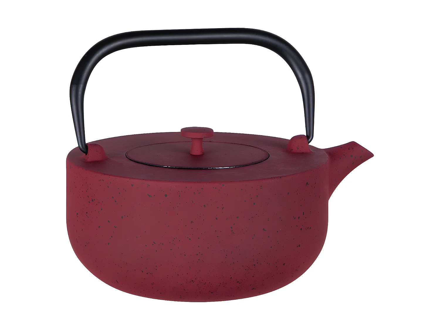 Théière en fonte Fuji 1,2 L rouge