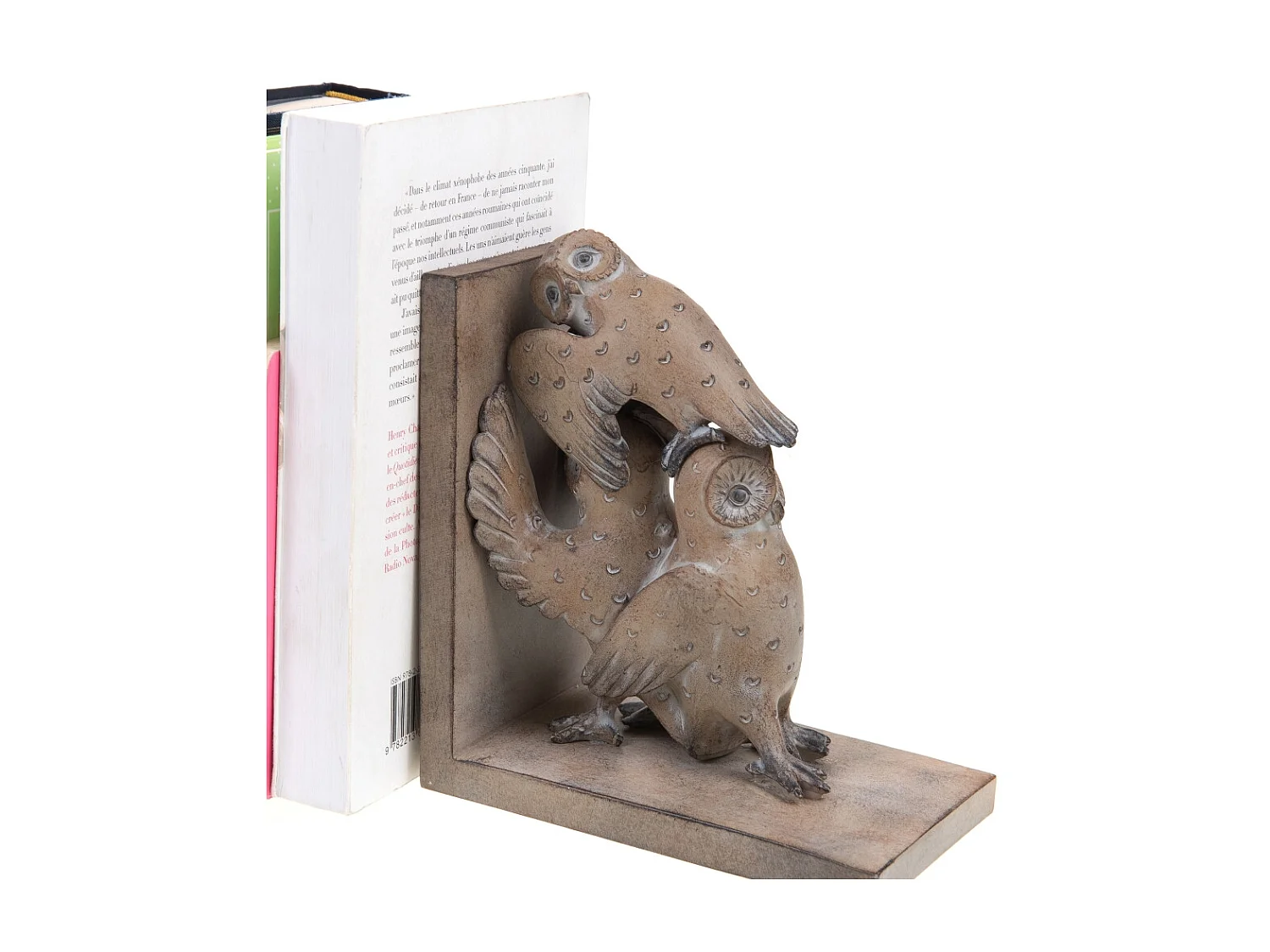 Serre livre famille chouette