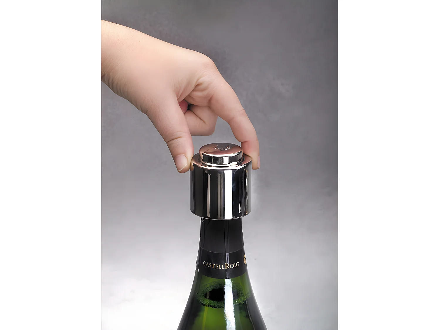 Bouchon à Champagne chromé