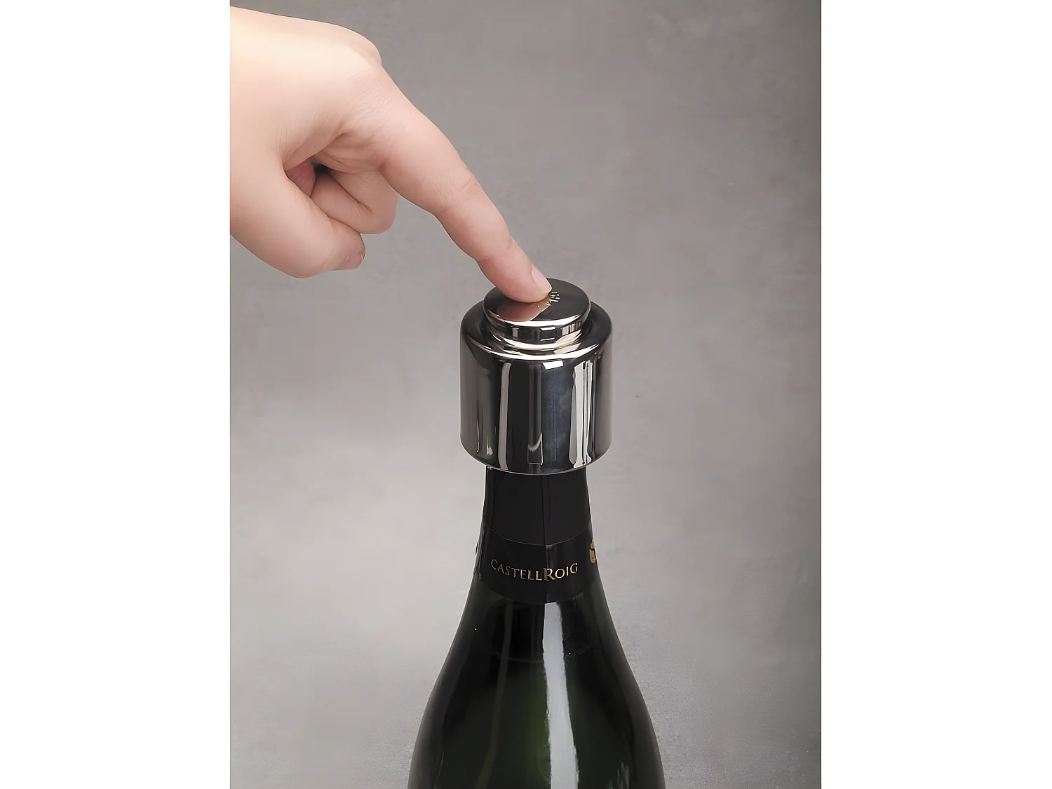 Bouchon à Champagne chromé