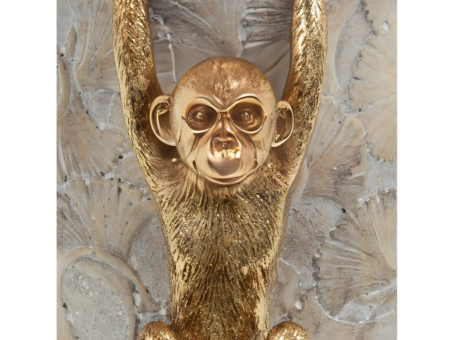 Singe à suspendre doré