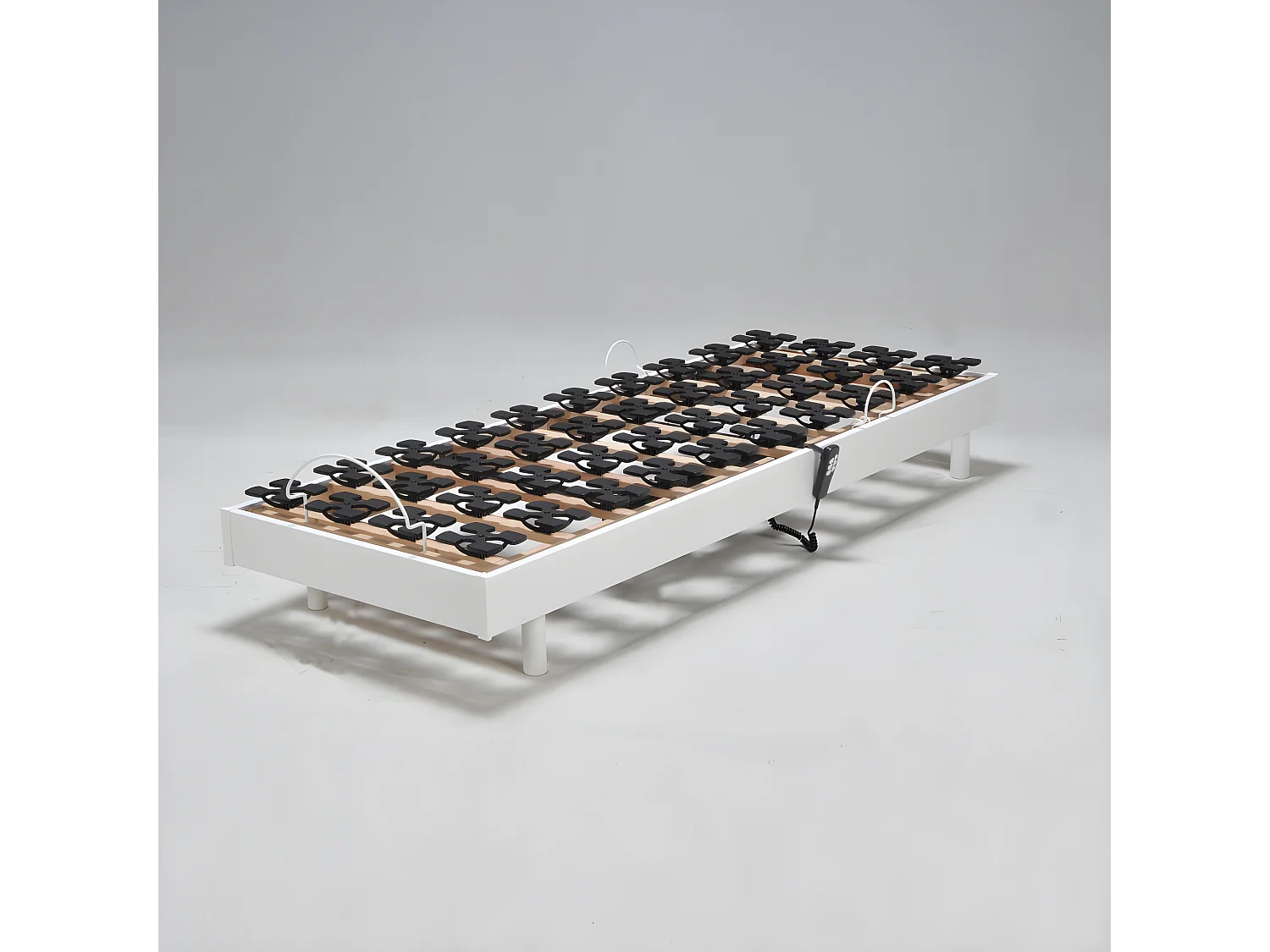 Sommier relaxation électrique FLEXPALACE 80x200 / Blanc