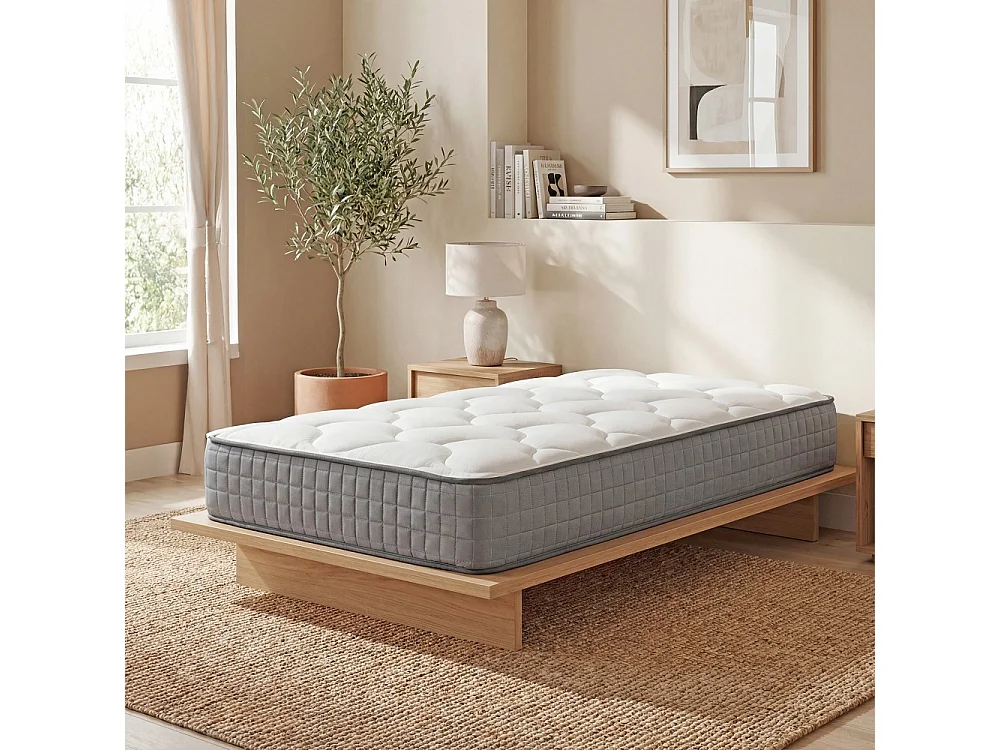 Matelas OLITO CARLTON 90x190 ressorts et mémoire de forme