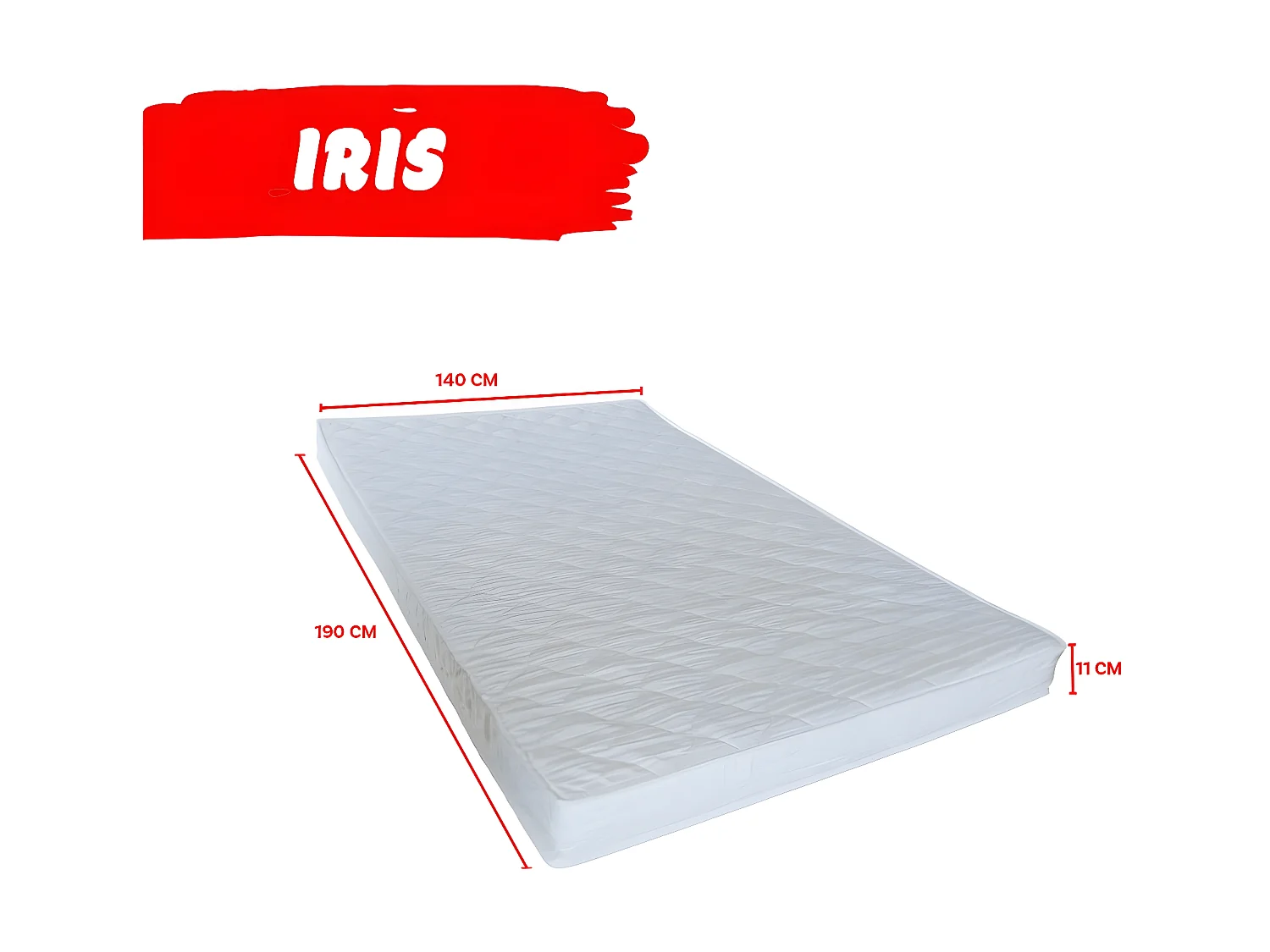 Matelas mousse IRIS 140x190
