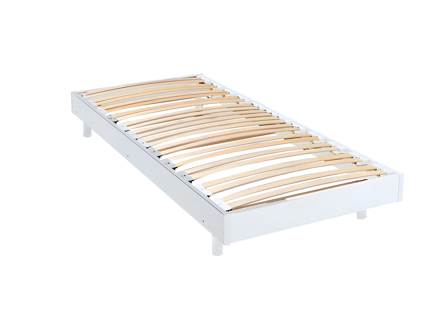 Sommier sur pied SOMKIT 90x190 / Blanc