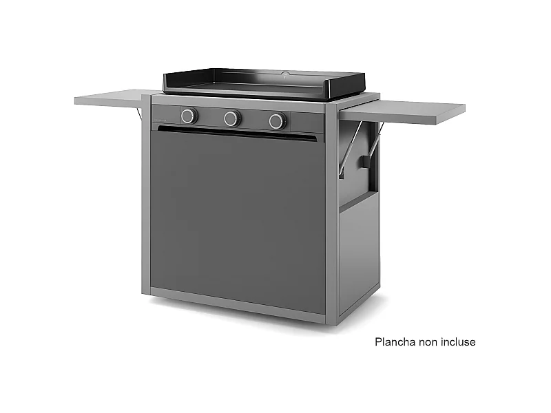 Chariot en acier Modern fermé 75 - FORGE ADOUR