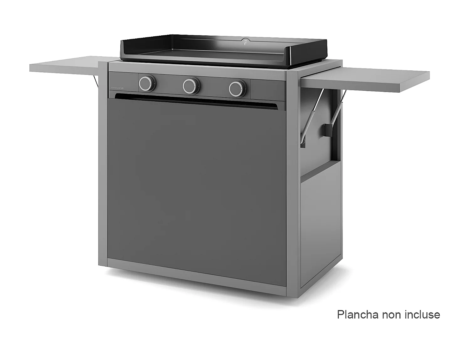 Chariot en acier Modern fermé 75 - FORGE ADOUR