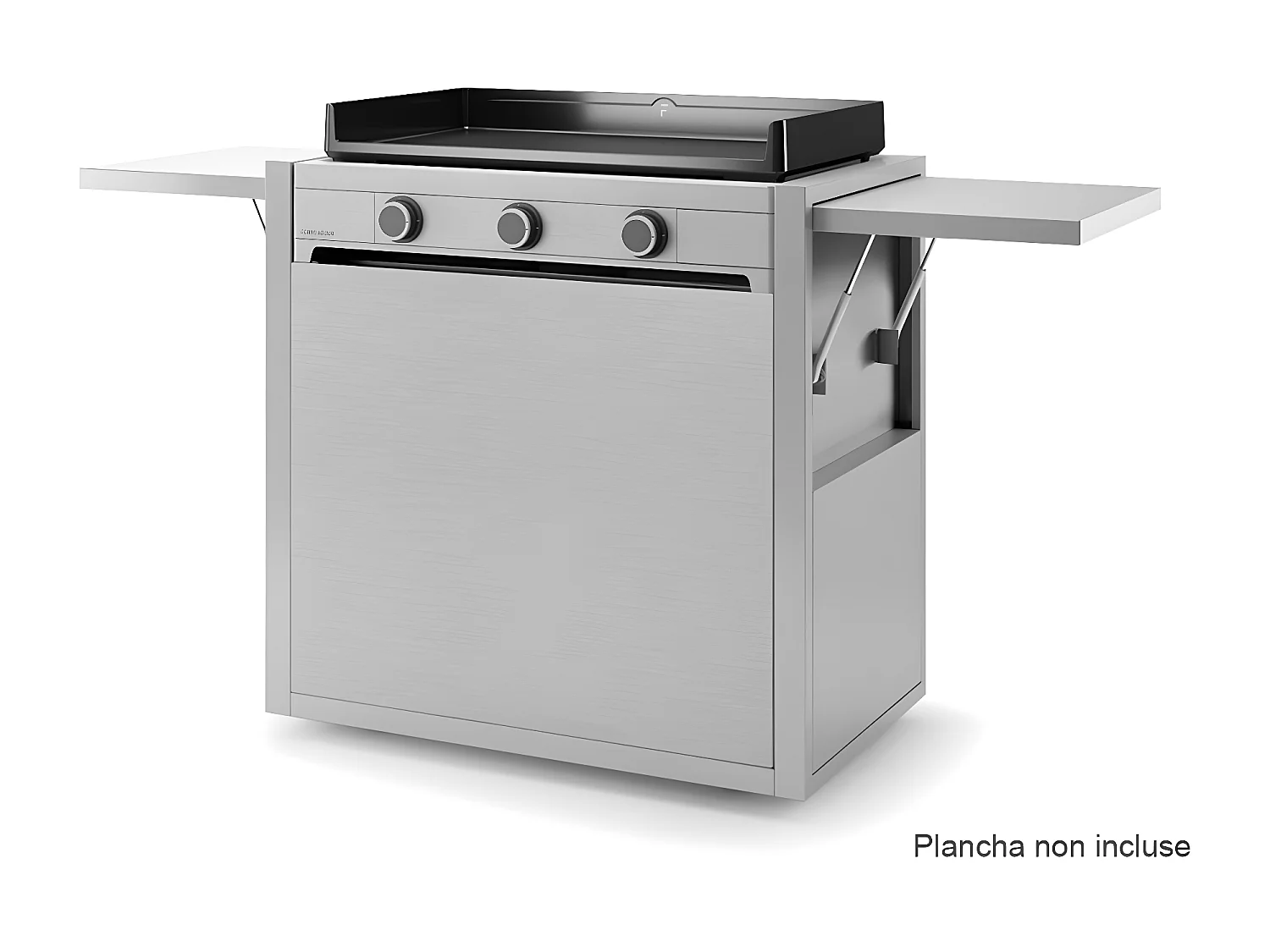 Chariot en inox Modern fermé 75 - FORGE ADOUR