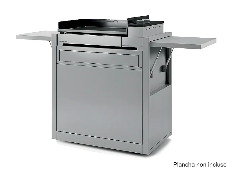 Chariot en inox Premium fermé 60 - FORGE ADOUR