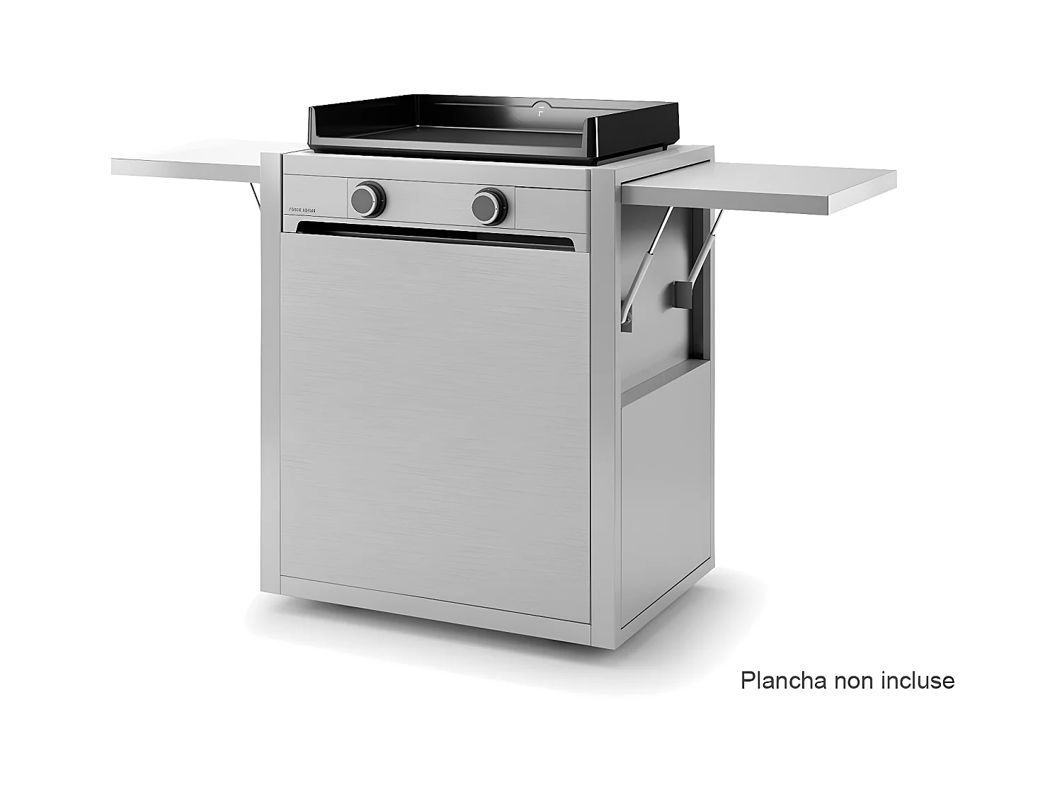 Chariot en inox Modern fermé 60 - FORGE ADOUR