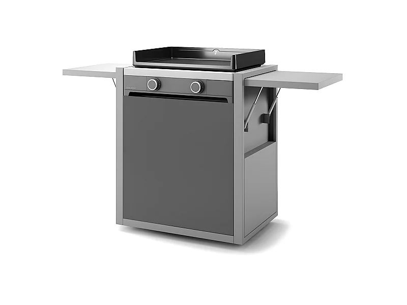 Chariot en acier Modern fermé 60 - FORGE ADOUR