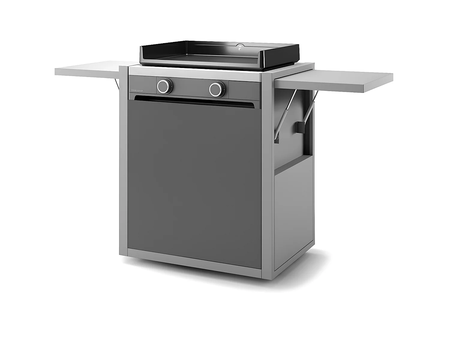 Chariot en acier Modern fermé 60 - FORGE ADOUR