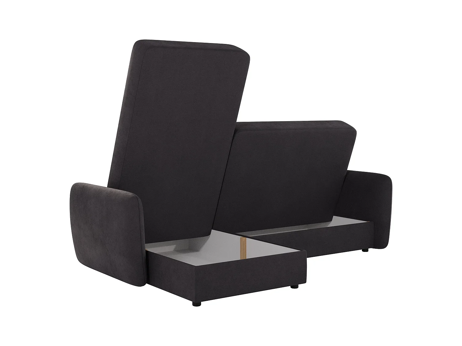 Modernes Ecksofa Victoria mit Ottomane