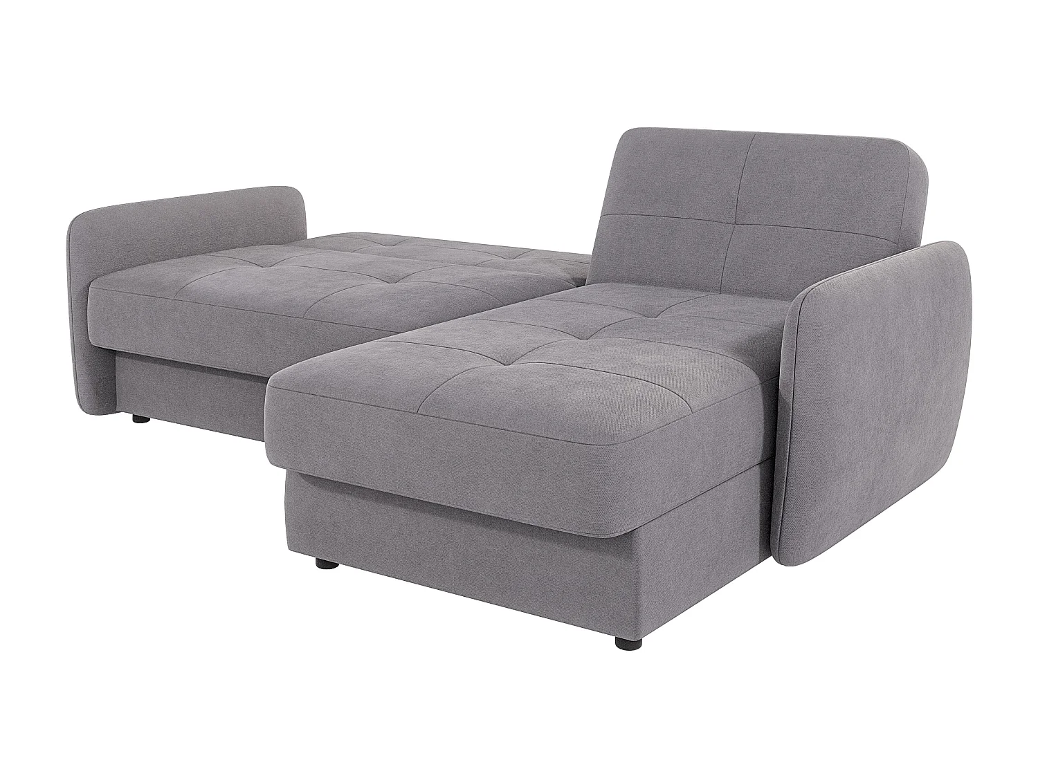 Modernes Ecksofa Victoria mit Ottomane