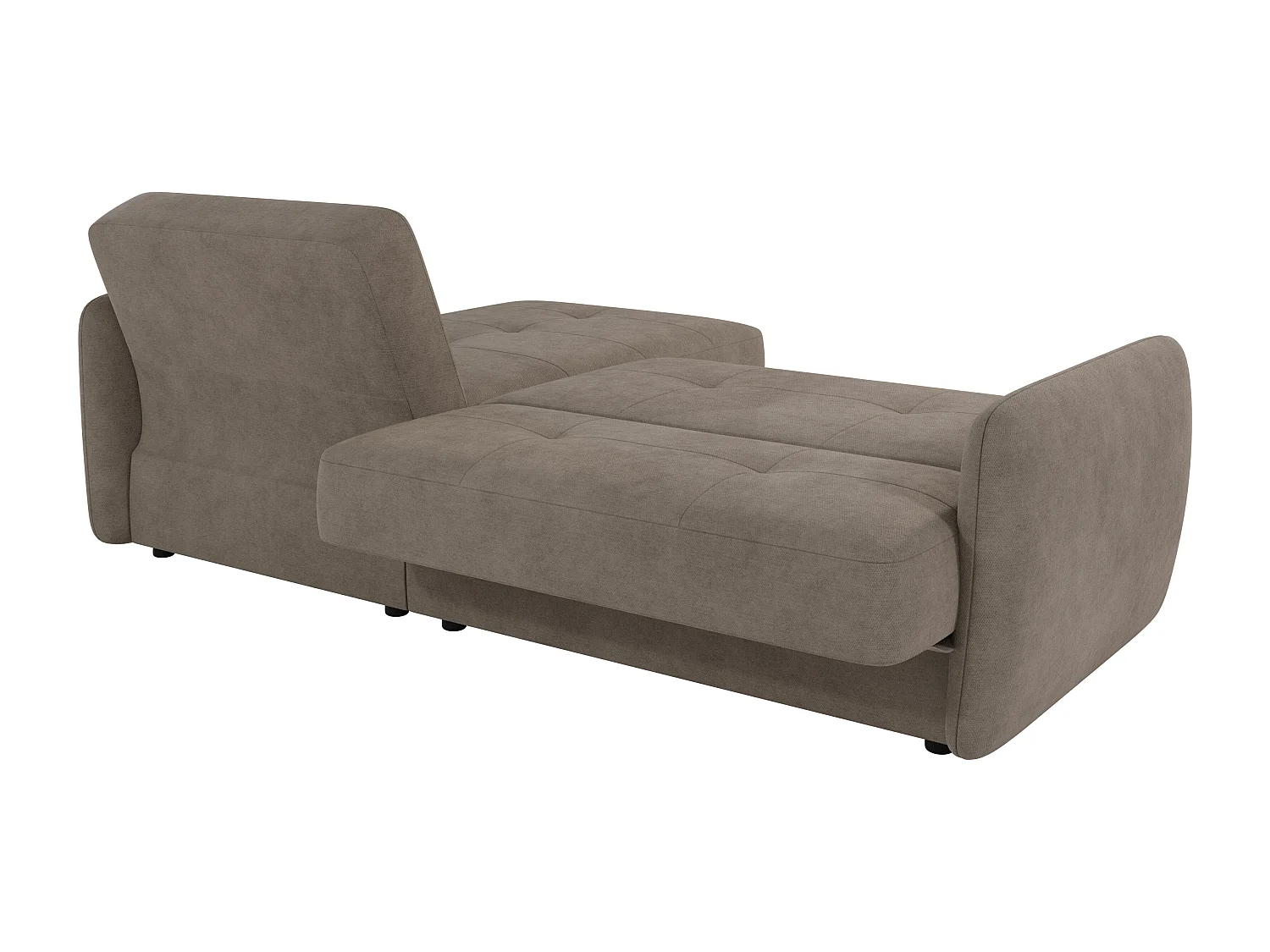 Modernes Ecksofa Victoria mit Ottomane
