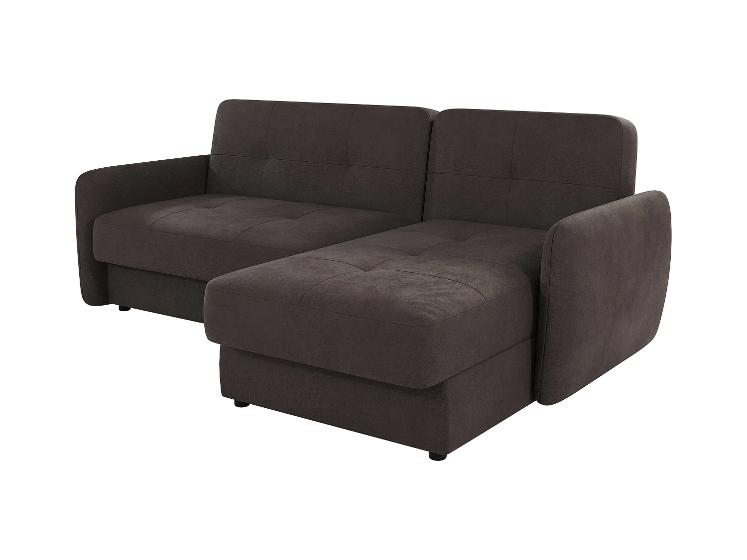 Modernes Ecksofa Victoria mit Ottomane