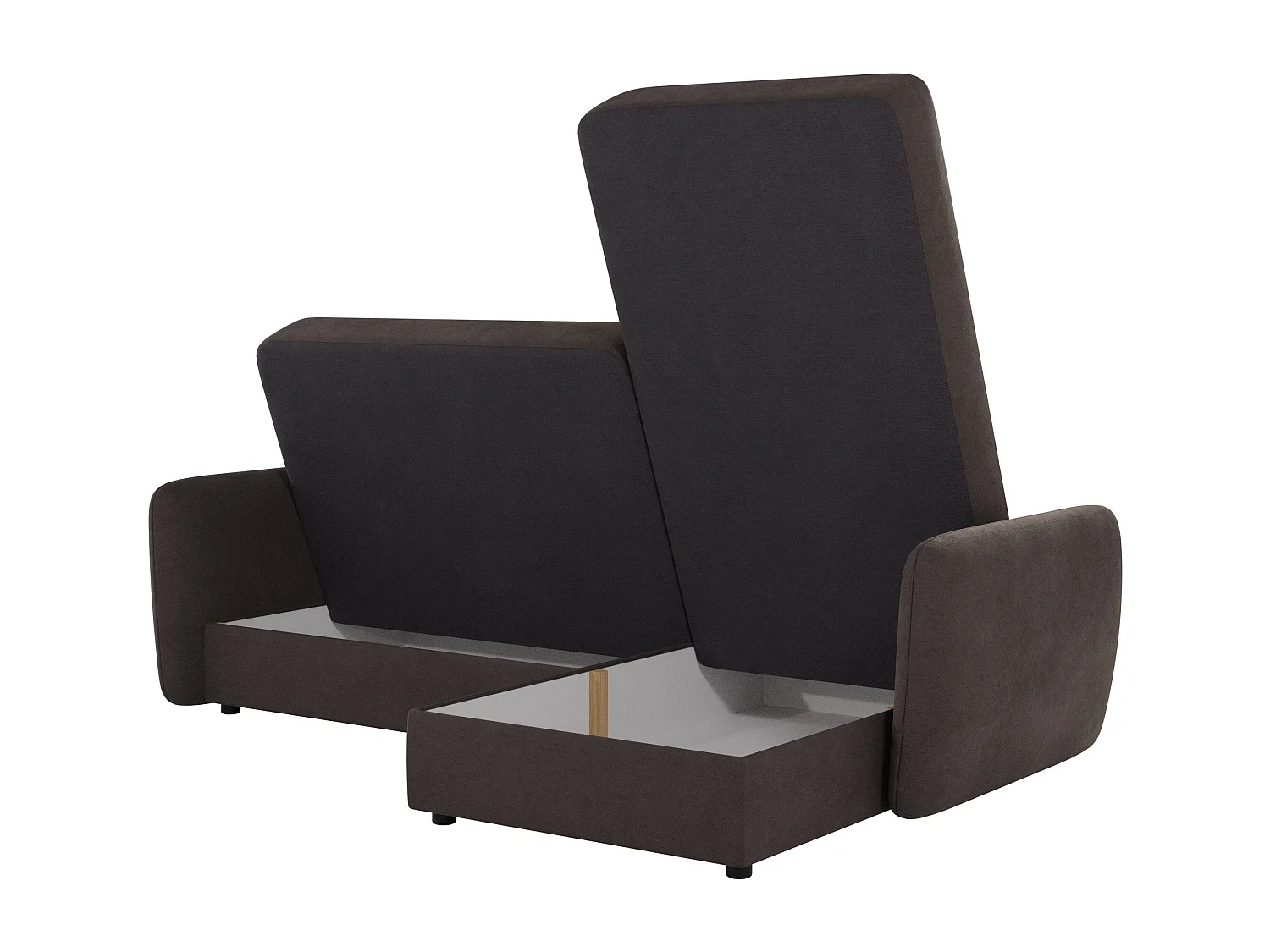 Modernes Ecksofa Victoria mit Ottomane