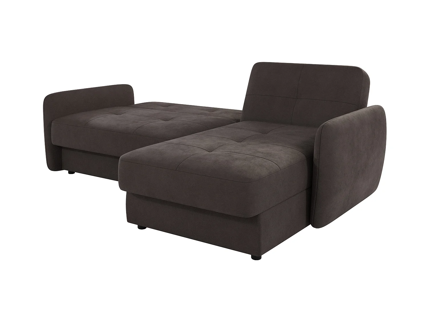 Modernes Ecksofa Victoria mit Ottomane