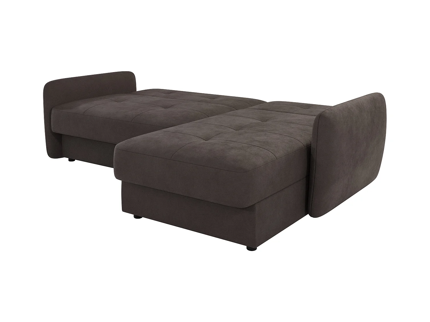 Modernes Ecksofa Victoria mit Ottomane