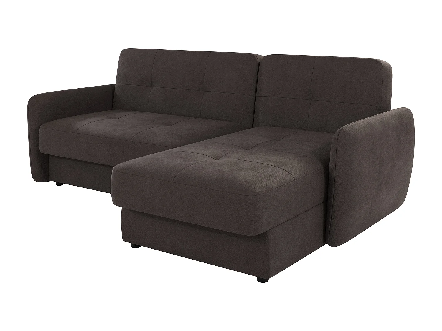 Modernes Ecksofa Victoria mit Ottomane