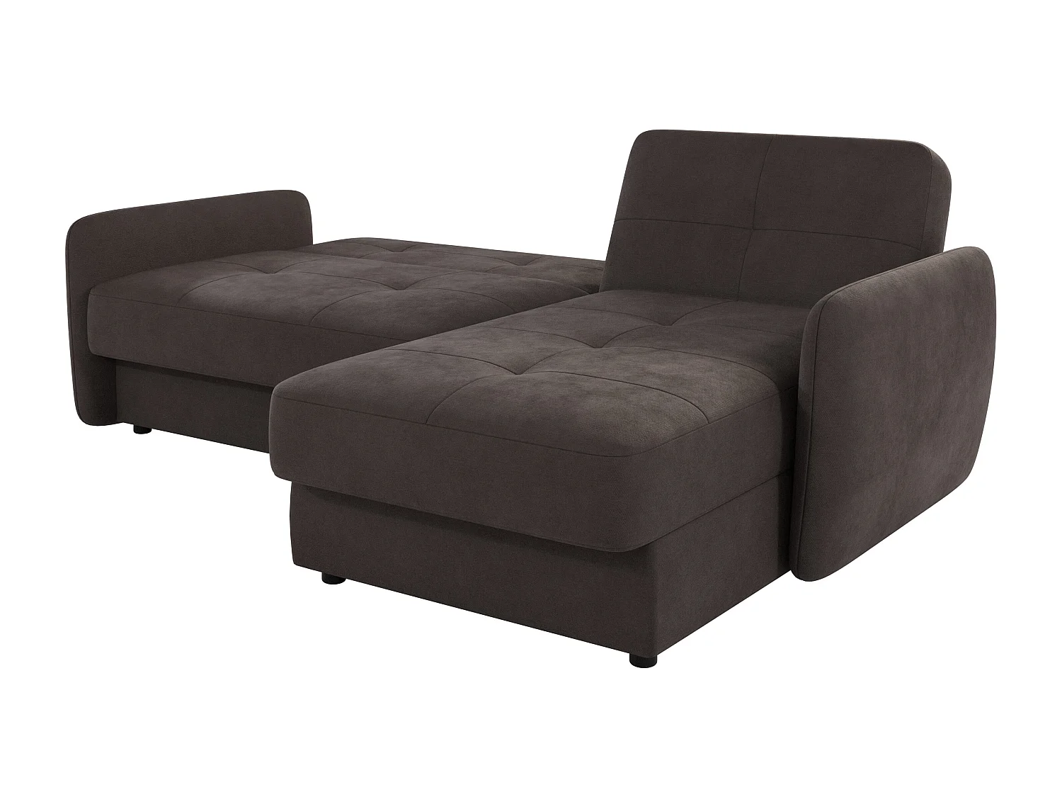 Modernes Ecksofa Victoria mit Ottomane