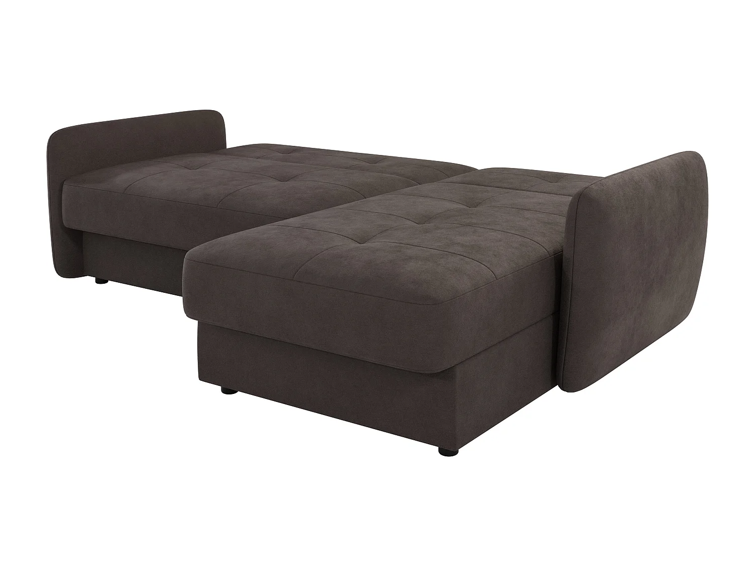 Modernes Ecksofa Victoria mit Ottomane